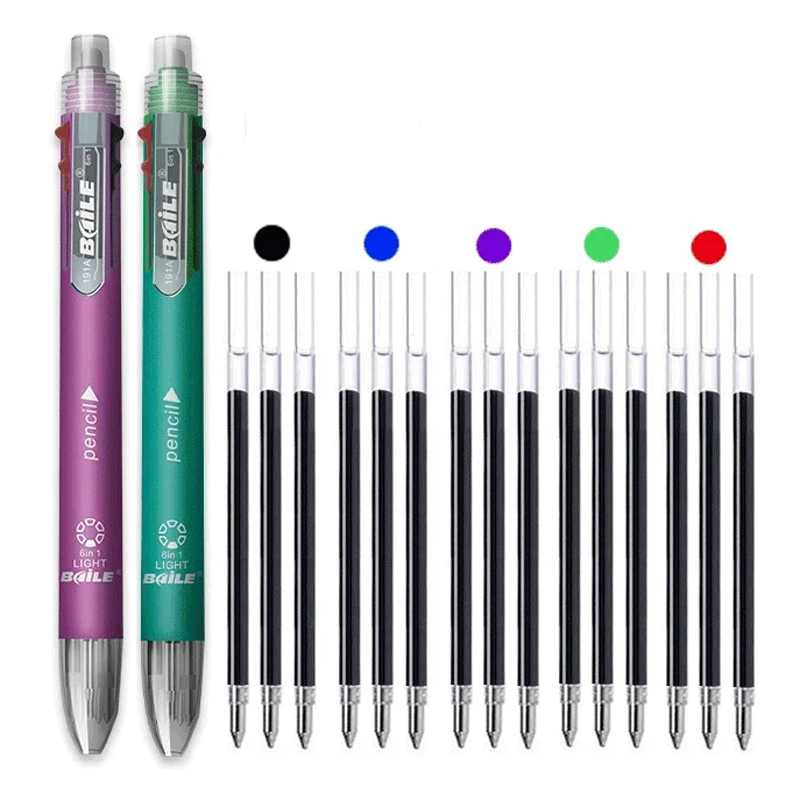 Staedtler Pencil Lumocolor - Ensemble de stylos à bille multicolores