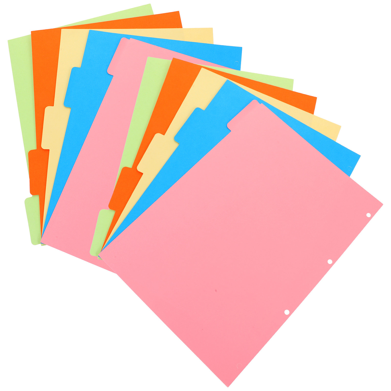 Tab Divider A4 - 2 jeux de séparateurs de classeurs