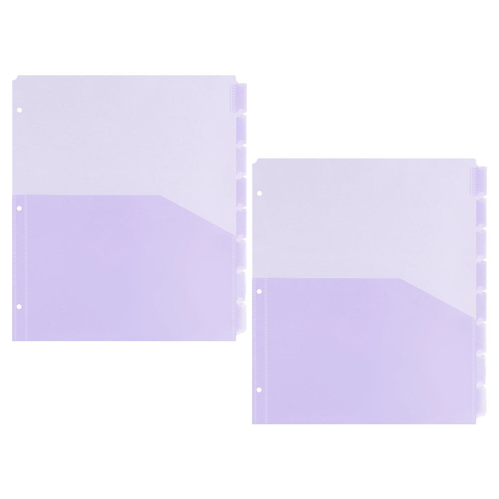 Tab Divider A4 - 2 jeux de séparateurs pour classeurs