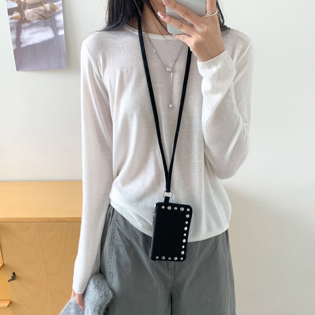 Nouveau sac à bandoulière clou - Index Card Holder avis et prix