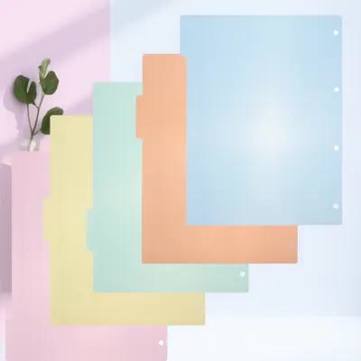 10 pièces, intercalaires d'ind - Tab Divider A4 avis et prix