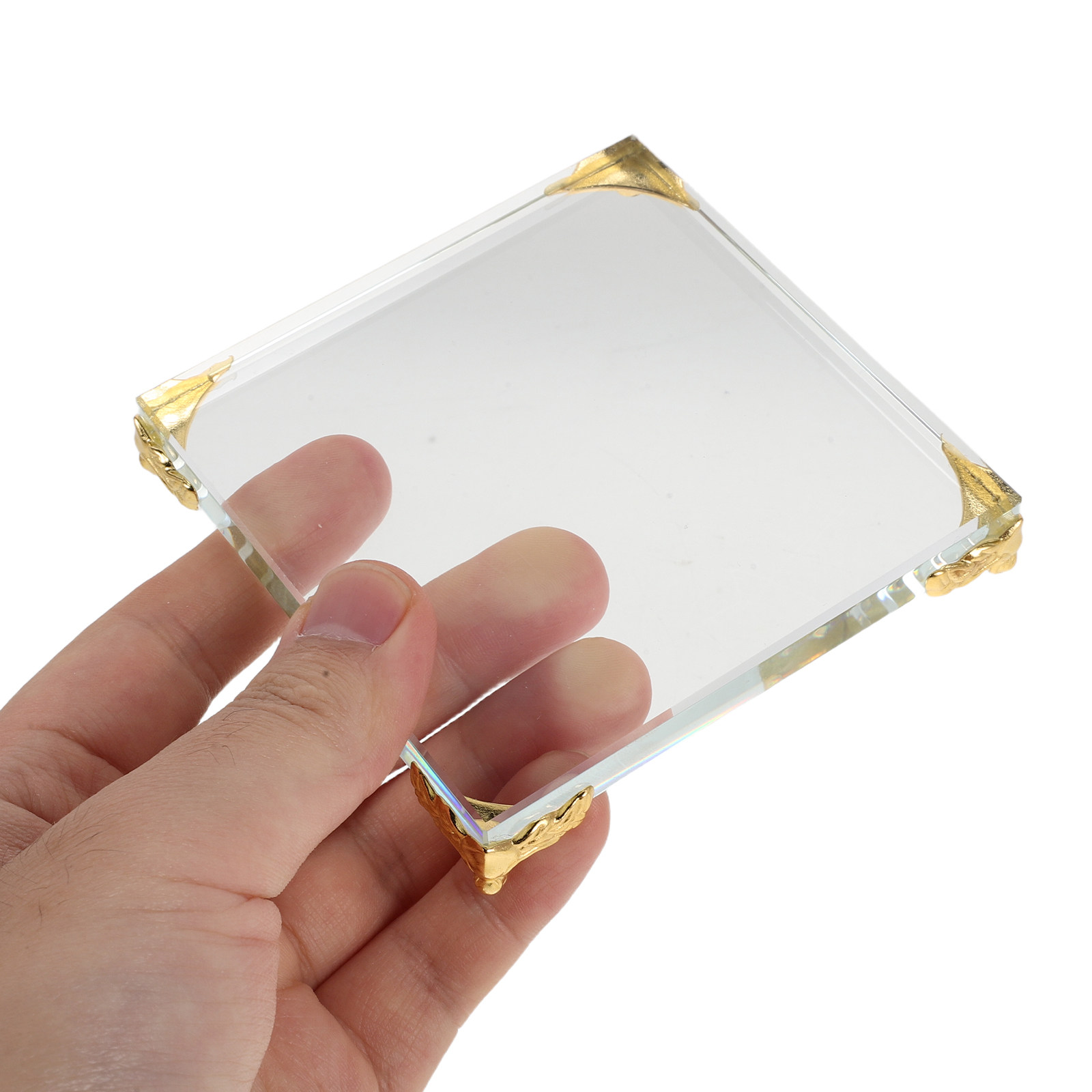 Poids de bureau carré en crist - Paper Weight Crystal avis et prix