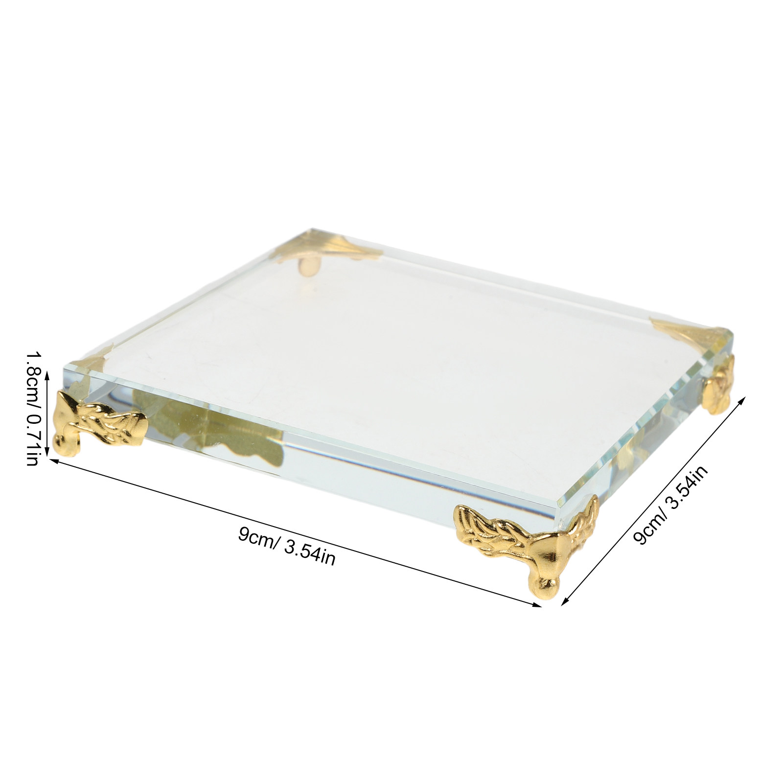 Poids de bureau carré en crist - Paper Weight Crystal avis et prix